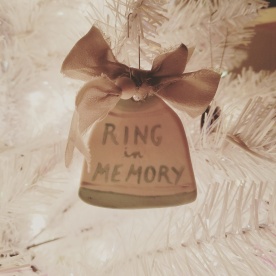A beautiful ornament from a fellow loss mom, Kerstin, who lives in Germany